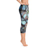 Abstract Capri leggings, Workout Pants 'Galaxy A'