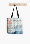 Tote bag 'Moody City' featured in Haute Handbags