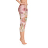 Abstract Capri leggings, Workout Pants 'Kali Floral'