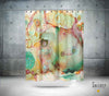 Abstract Shower Curtain 'Moose'