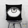 'EYE SEE YOU 04' REVERSIBLE Suede Pillow (2 PILLOWS IN ONE!)