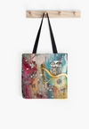 'Surreal Owl I' Tote Bag - Beach Bag