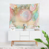Wall Art Tapestry 'Organic in Pastel'